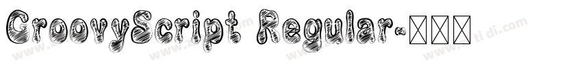 GroovyScript Regular字体转换